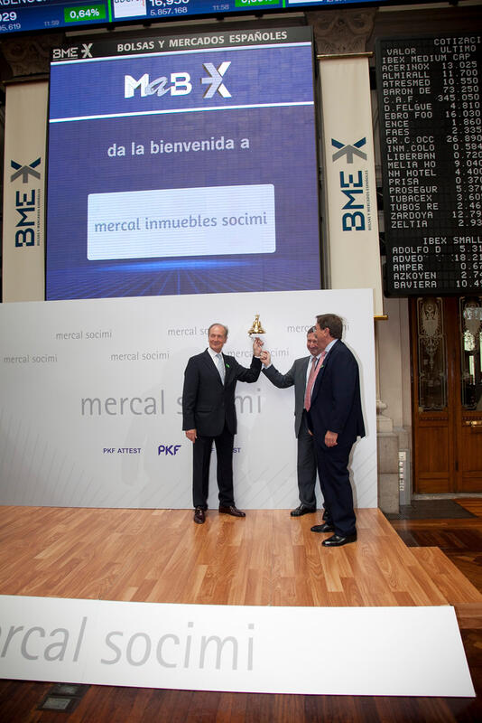 La socimi Mercal Inmuebles debuta en un MAB revolucionado con un repunte del 1,4%